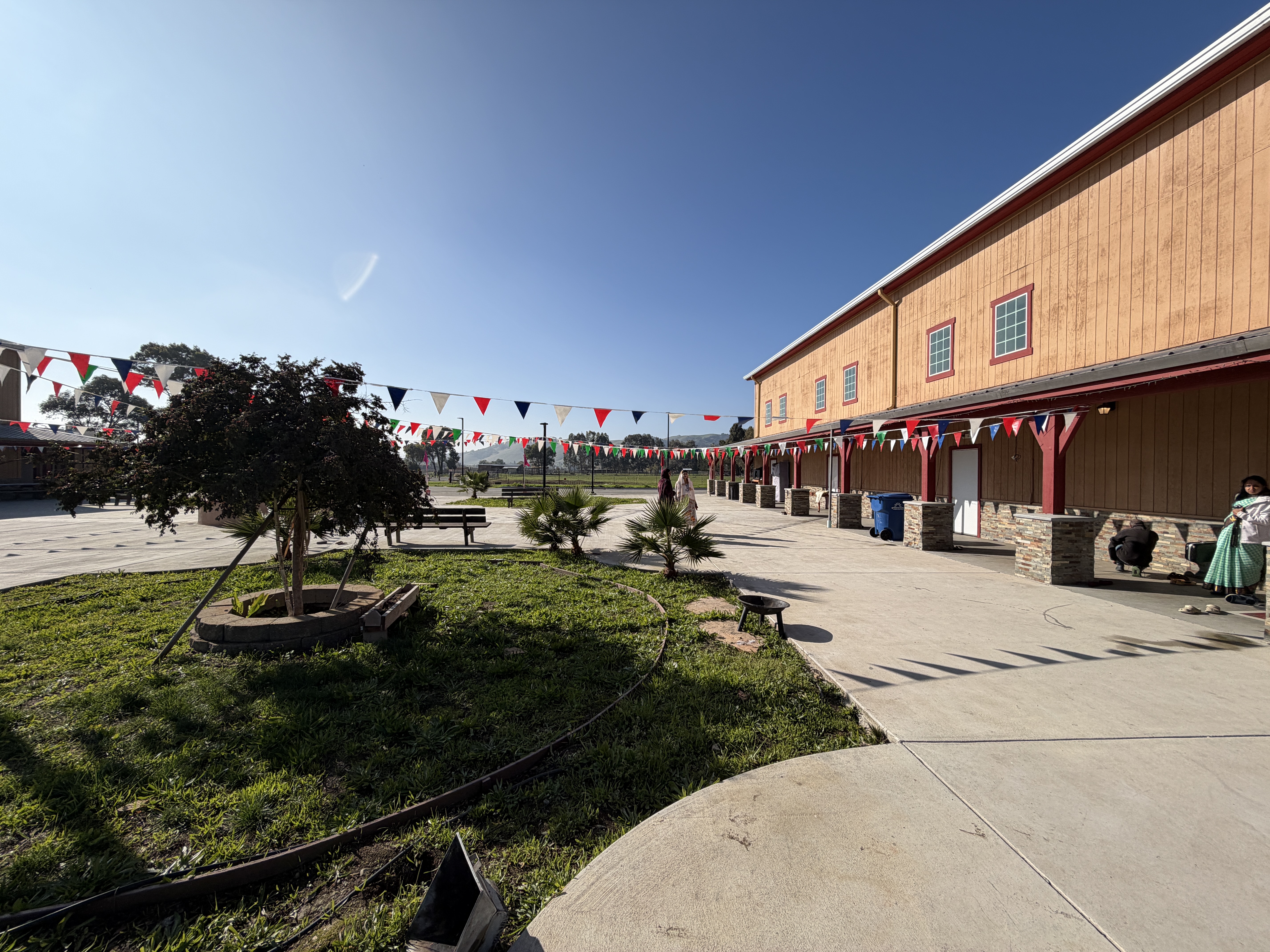 San Martin Hindu Temple venue - scenic temple grounds